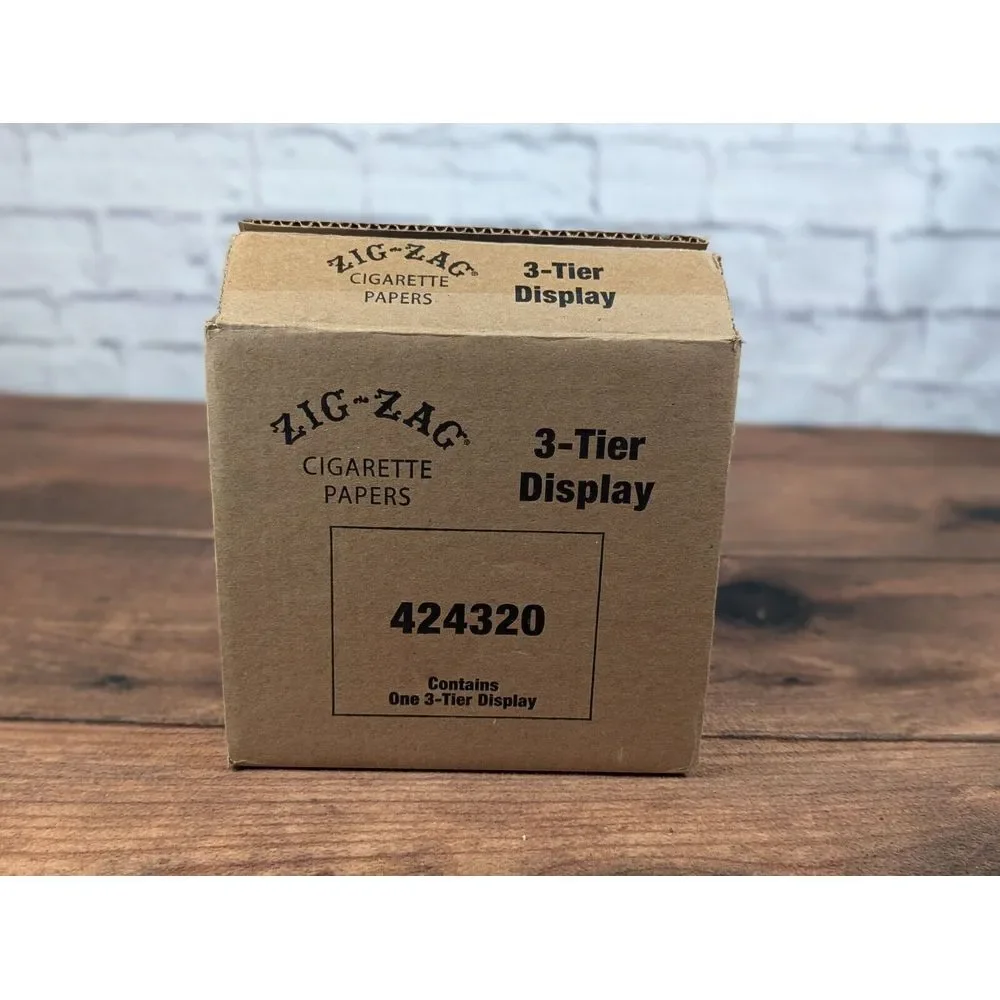 Merchandise ZIG-ZAG‎ CIGARETTE PAPERS 3 Tier DISPLAY BRAND NEW